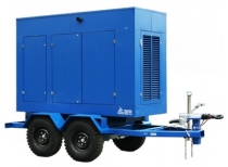 Дизельный генератор ТСС АД-100С-Т400-2РПМ5 на шасси с АВР